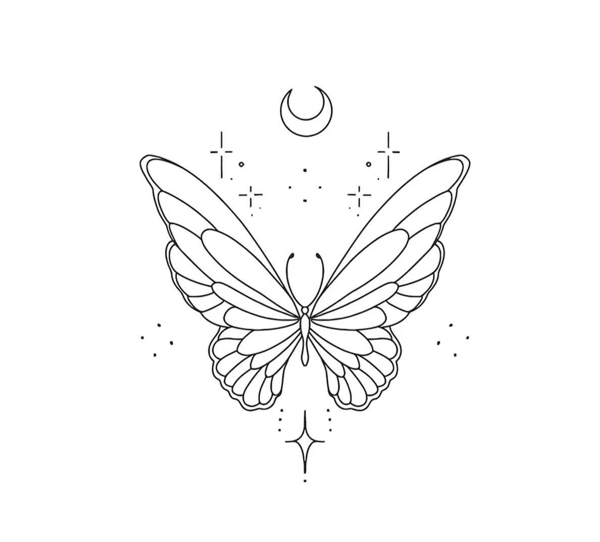 New Moon Butterfly